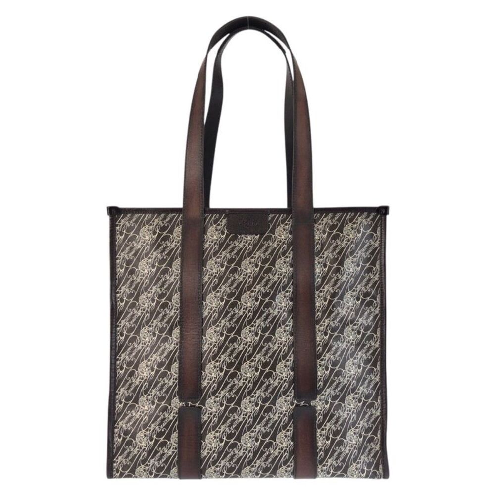 Berluti Toile Marbeuf Calligraphy 2way tote bag
